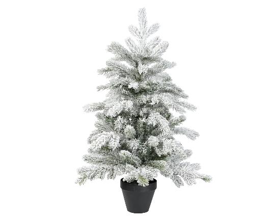 KARÁCSONYI MÛFENYŐFA 75CM CSERÉPBEN HAVAS 681145