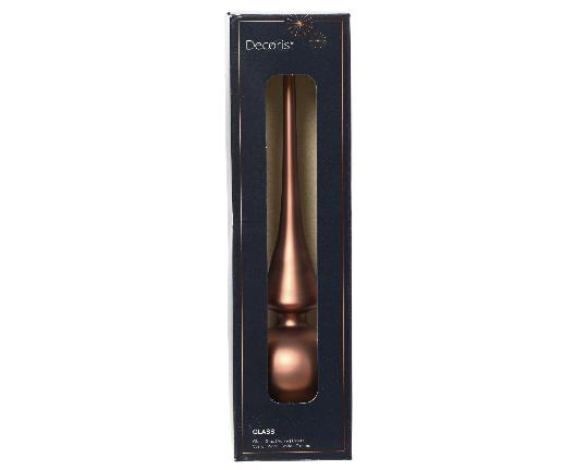 KARÁCSONYI CSÚCSDÍSZ 26CM ESPRESSO MATT 115569
