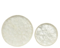 DEKOR TÁLCA KAGYLÓ 25CM 872284-02