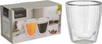 ÜVEG POHÁR KÁVÉS 250ML X2 535695