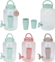 MÛANYAG CSAPOS ITALADAGOLÓ 4DB POHÁRRAL 907050