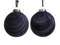 KARÁCSONYI GÖMB X1 8CM NIGHT BLUE 024865