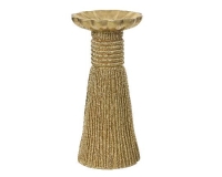 POLY GYERTYATARTÓ 20CM GOLD 537546