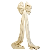 KARÁCSONYI MASNI FÉNYES BÁRSONY 48CMX180CM KRÉM 5366G 02
