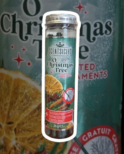 KARÁCSONYI ILLATOSÍTÓ FÁRA (6DB) FENYŐ/NARANCS/FAHÉJ/ÁNIZS