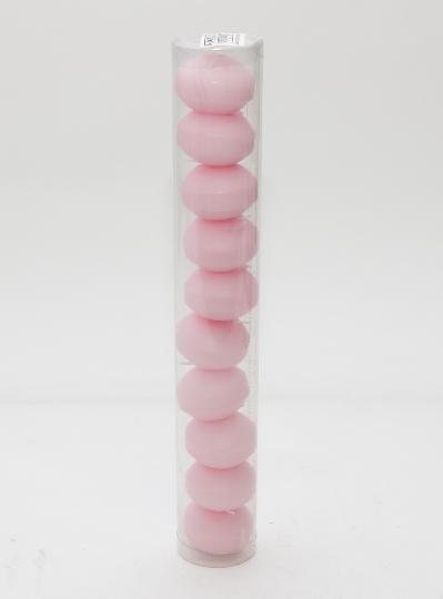 GYERTYA USZO X10 RÓZSASZÍN