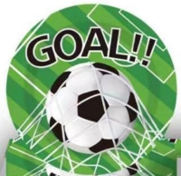 PARTY TÁNYÉR 23CM FOCILABDÁS X10 364367