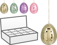 HÚSVÉTI TOJÁS DISCO 8CM MIX 532091