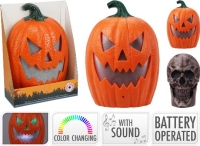 HALLOWEEN AJTÓ/ABLAKDÍSZ VILÁGÍTÓ/ZENÉLÕ 507036