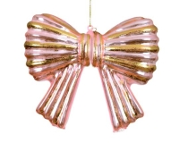 KARÁCSONYI ÜVEG MASNI PINK 071426