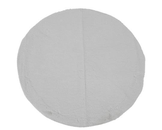 KARÁCSONYI SZŐNYEG NYÚLSZŐRME 90CM WHITE 617775