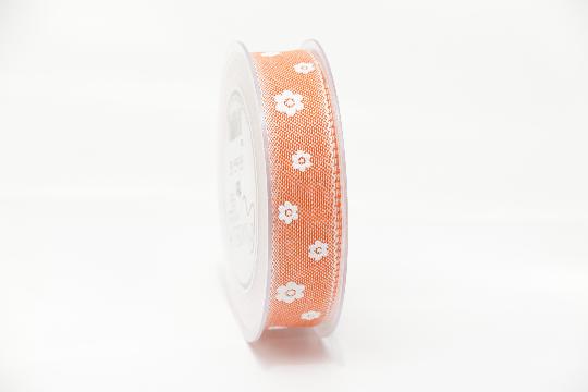 SZALAG IDA 25MMX15M 265 NARANCSSÁRGA VIRÁGOS