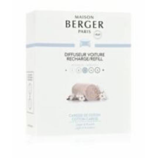 MAISON BERGER ILLATOSÍTÓ AUTÓ UTÁNTÖLTŐ COTTON CARESS X2