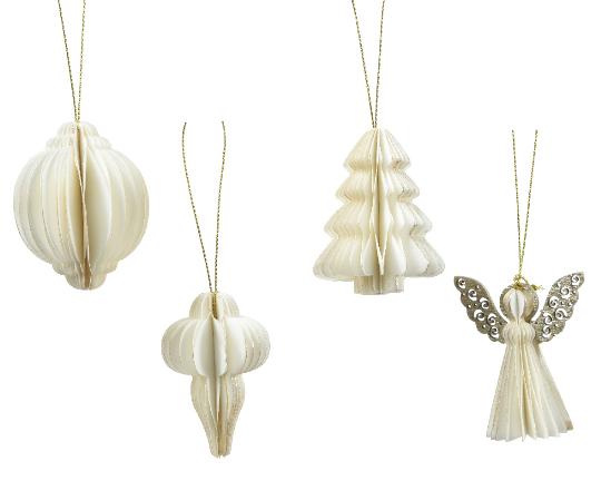 KARÁCSONYI PAPÍR ANGYALKA 6CM MIX 707806