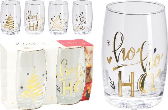 KARÁCSONYI POHÁR SZETT 300ML X2 997470