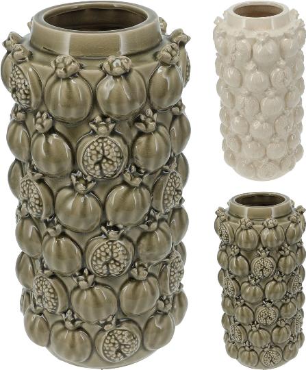 KERÁMIA VÁZA POMEGRANATE MIX 34CM 514019