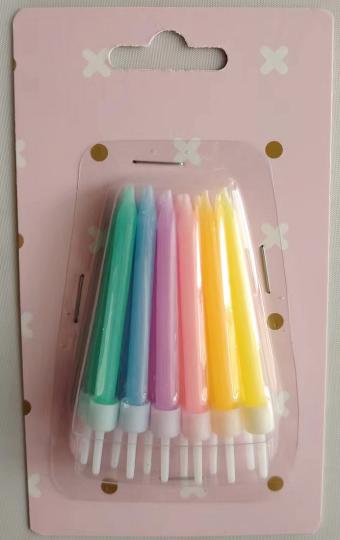 GYERTYA SZÍNES X12 497511