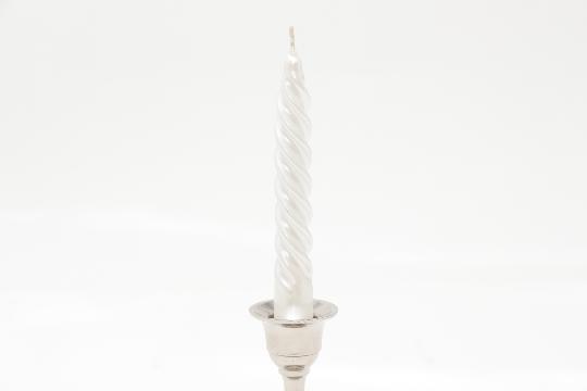 GYERTYA CSAVART NAGY METÁL MIX X30 SZK. FEHÉR GYÖNGYHÁZ