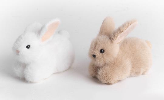 HÚSVÉTI PLÜSS NYUSZI FEKVŐ 9CM 068485