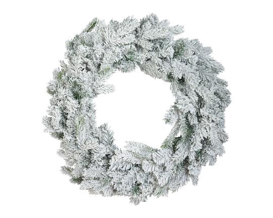 KARÁCSONYI KOSZORÚ HAVAS 80CM 680858