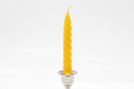 GYERTYA CSAVART MIDI SIMA  X30 SZ.K. SÁRGA