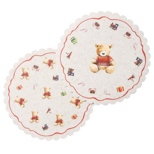 KARÁCSONYI FILC ALÁTÉT MACIS 38CM 2061906