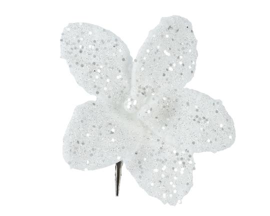 KARÁCSONYI MIKULÁSVIRÁG FEJ SZŐRMÉS X1 WHITE 708689