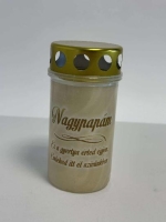 MÉCSES MÛANYAG FELIRATOS NAGYPAPÁM