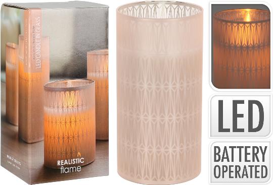 MÉCSES LEDES 15CM 099007