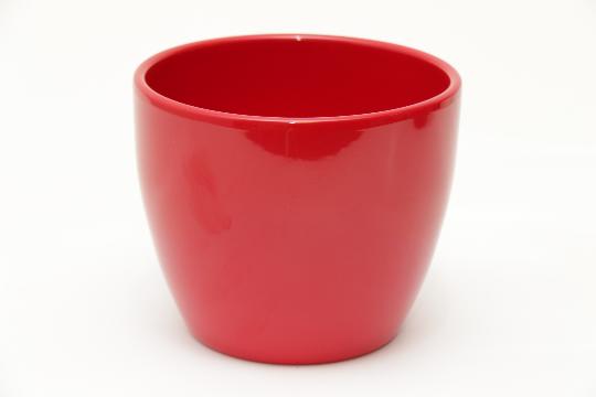 KERÁMIA KASPÓ 11CM 909/11 PIROS-304