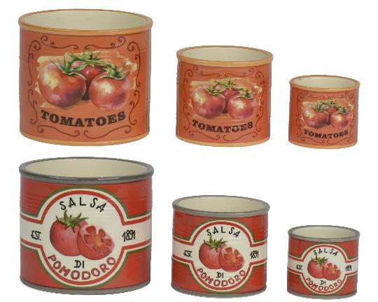 KERÁMIA KASPÓ 14CM PARADICSOMOS 873429