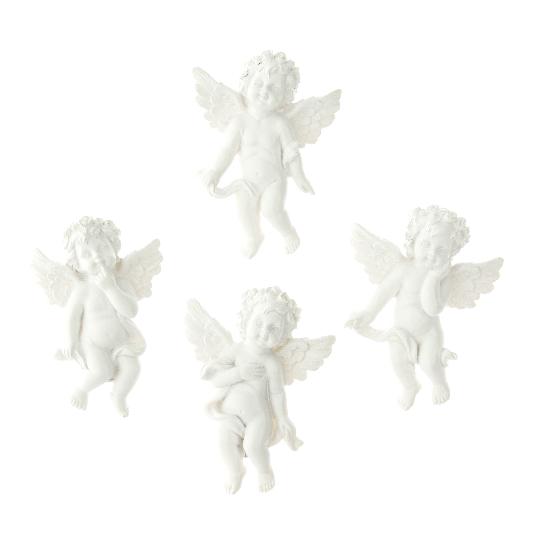 KARÁCSONYI POLY ANGYAL 5,2X2X7CM DD56442