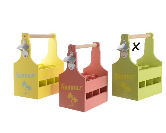 FA PALACKTARTÓ 21X14,5X30CM SUMMER ZÖLD 861170