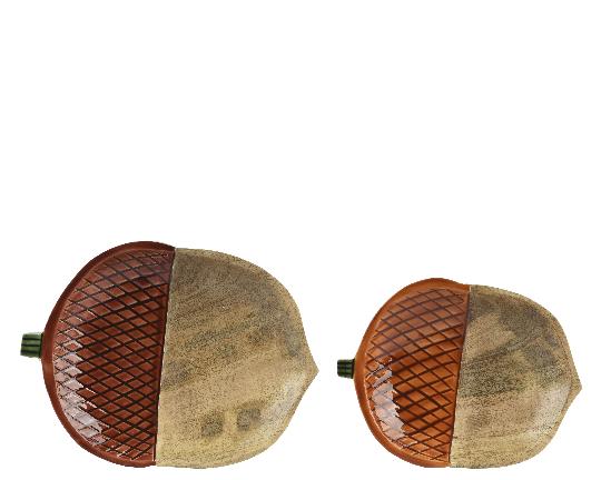 ŐSZI FA TÁL MAKK ALAKÚ 23X30CM 708604