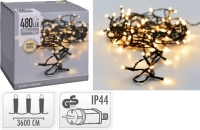 KARÁCSONYI ÉGŐSOR 480 LEDES GREEN WIRE WARM WHITE 542732