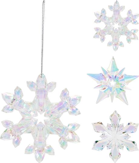 KARÁCSONYI DÍSZ 10CM MIX MÛANYAG 524623