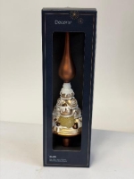 KARÁCSONYI CSÚCSDÍSZ 31CM GOLD 123466