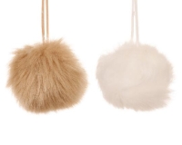 KARÁCSONYI POM-POM AKASZTÓS 10CM MIX 463282