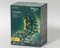KARÁCSONYI ÉGŐSOR 2040 LEDES CLUSTER SOFT GOLD BLACK WIR 49