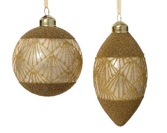 KARÁCSONYI GÖMB 8CM PEARL MIX X1 071292