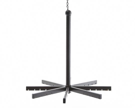 KARÁCSONYI GÖMB TARTO FÉM 39X39CM 385903