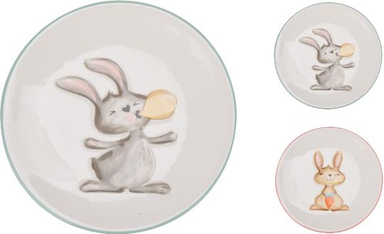 HUSVÉTI KERÁMIA TÁNYÉR 17CM 035800