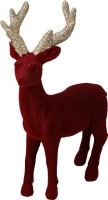 KARÁCSONYI RÉNSZARVAS 28CM BURGUNDY 554988