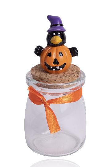 ŐSZI ÜVEGTARTÓ+VARJÚ+TÖK 499521