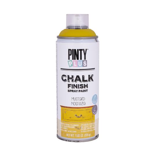 SPRAY PINTY PLUS CHALK MUSTARD 400ML (801)