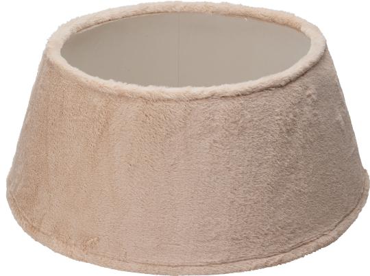 KARÁCSONYI FENYŐFA ALÁTÉT MÛSZŐRME 55CM BÉZS 525430