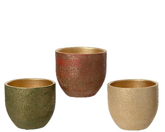 KARÁCSONYI KERÁMIA KASPÓ 16CM 398559