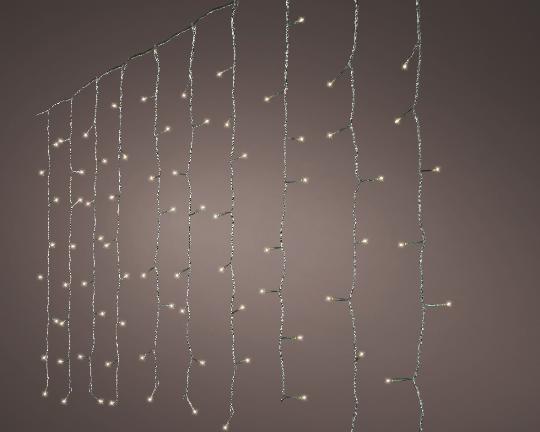 KARÁCSONYI ÉGŐSOR 240 LEDES FÜGGÖNY HIDEG FEHÉR 494360