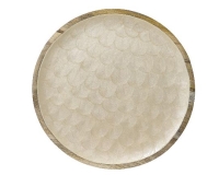 DEKOR TÁLCA MANGÓ FÁBÓL 30CM 847993