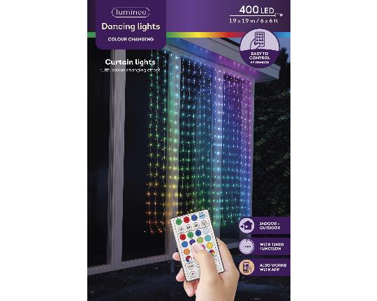 KARÁCSONYI ÉGŐSOR 400 LEDES SZÍNVÁLTÓS 492938